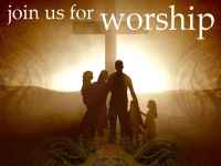 join us for worship